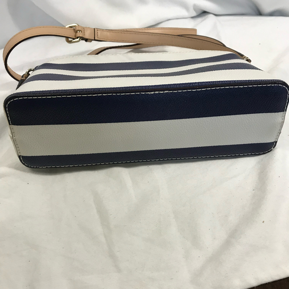 Kate Spade New York Navy & White Stripe Crossbody - Picture 3 of 6